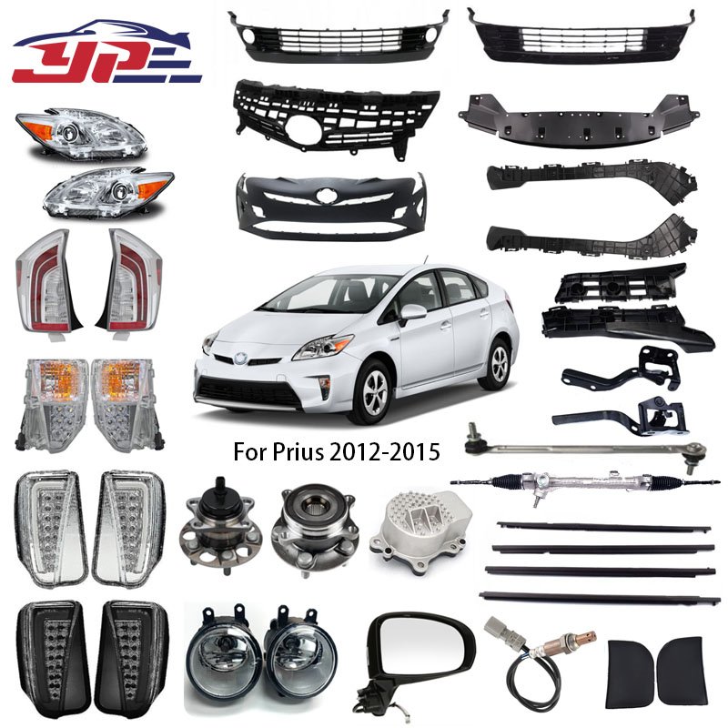 YOUPEI Auto Body Parts Headlamp Fog Lamp Bumper Grille Radiator Shock Absorber Steering Rack for Toyota Prius 2010-2015